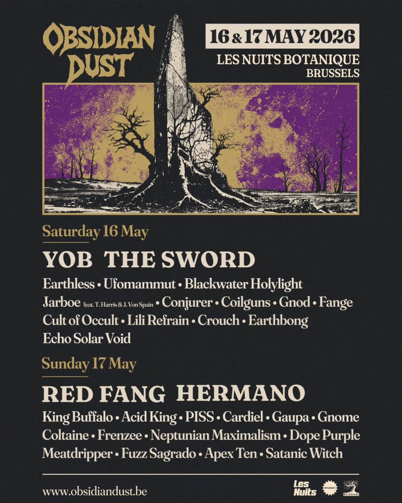 2026 BE Obsidian Dust Festival